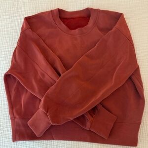 Lululemon Softstreme Perfectly Oversized Cropped Crew